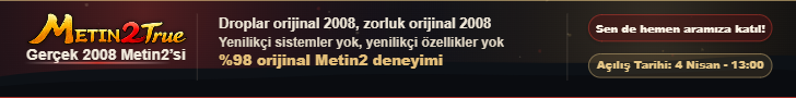 Metin2True Mt2 1-99 Eski Tarz Dolunay Kdp Düşürmeli Simyasız Kuşaksız Pvp