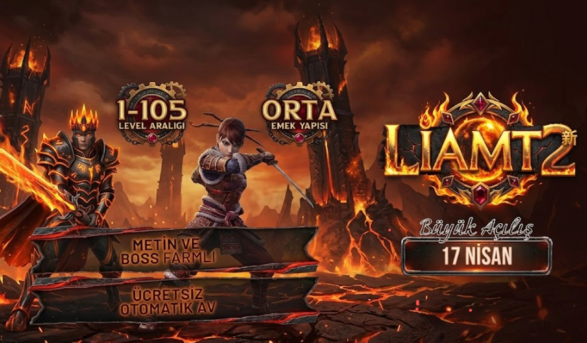 Lia2 - 1-105 Orta Emek Metin2 PVP Server