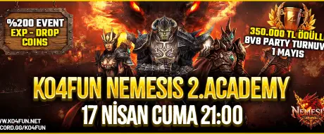 KO4FUN - Nemesis Academy & Immortal Knight Online PVP Server