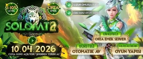 SoloMt2 10 Nisan CUMA GÜNÜ 21:00'DA %100 Hile Engeli İle AÇILIYOR!