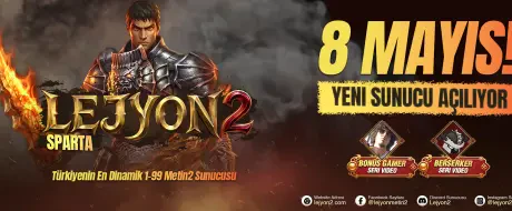 Lejyon2 Sparta 1-99 Farm Emek 8 Mayıs Açılış 750.000 TL Ödül Havuzu