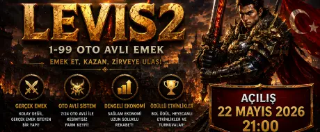 Levis2 - 1-99 Oto Avlı Orta Emek Metin2 PvP Server