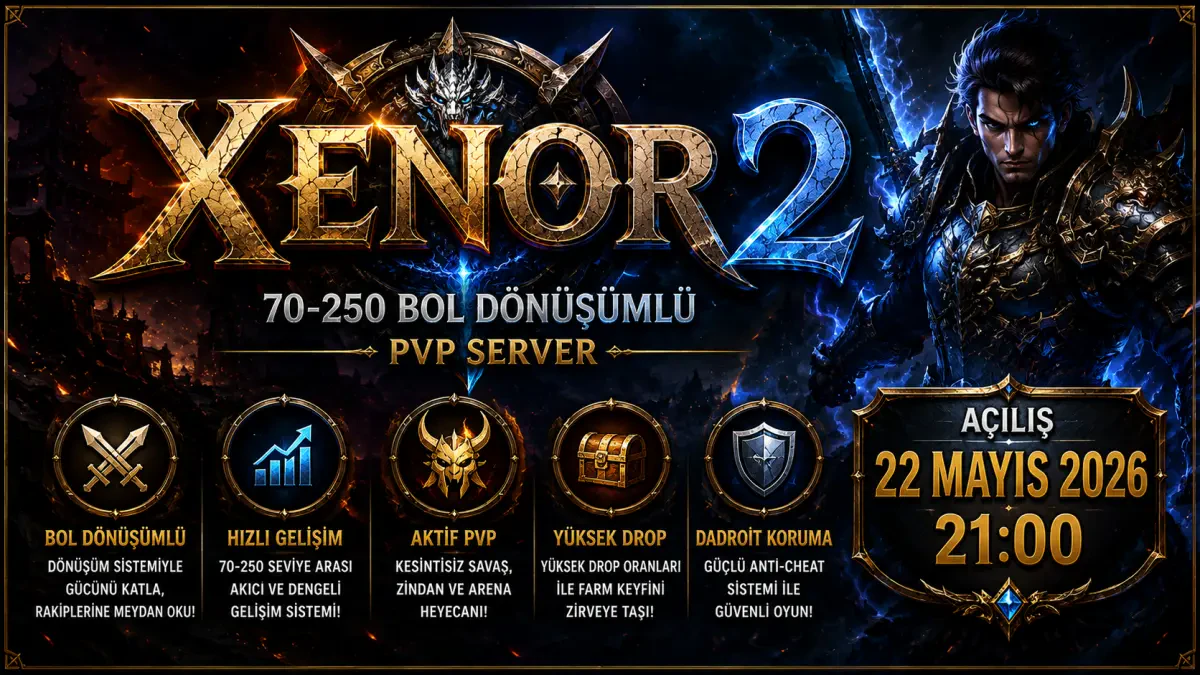 Khalkedon2 - 1-99 Emek PvP Metin2 Server